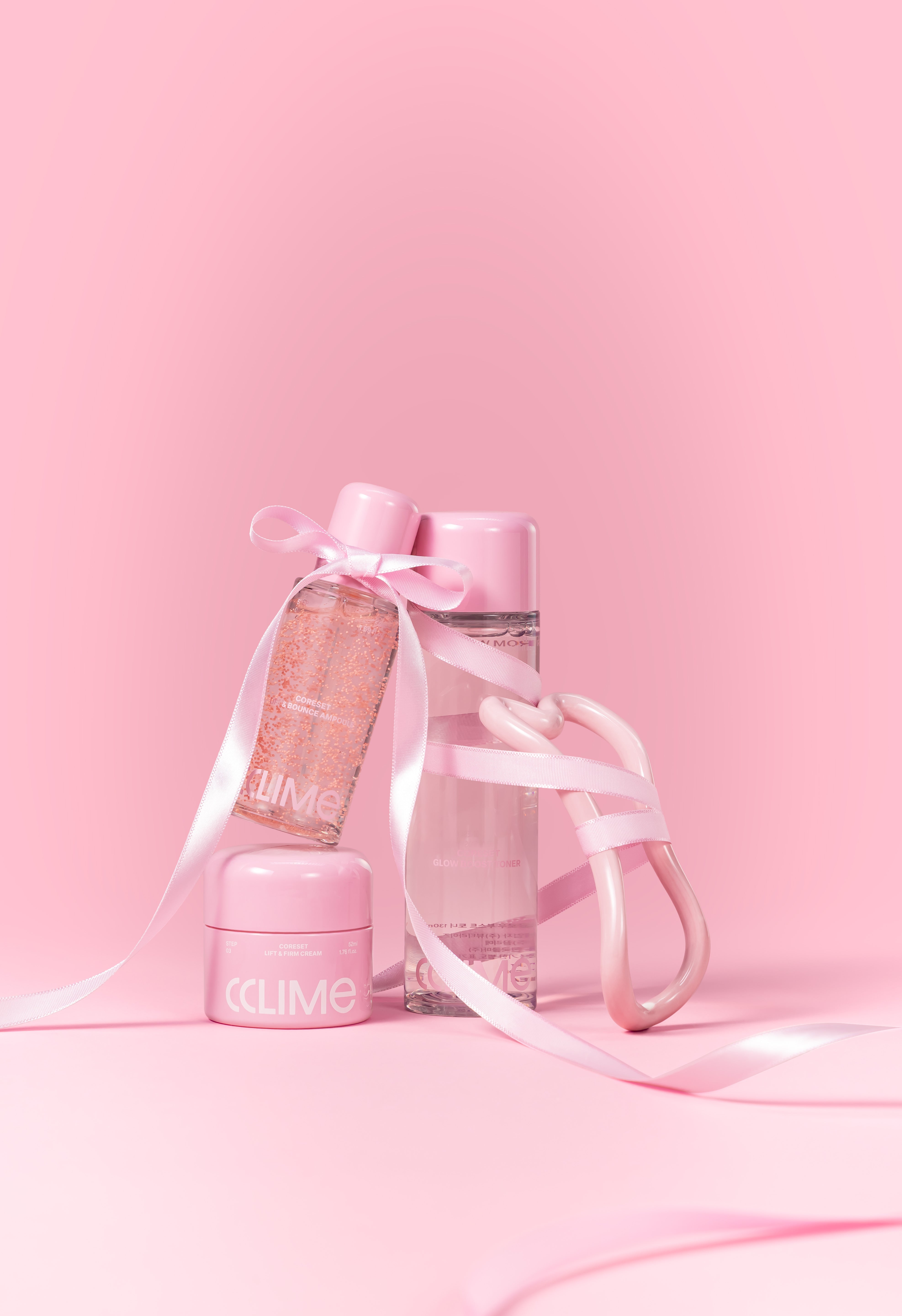 CCLIME CoreSet Training Set: Toner, Ampoule, Cream, CCLING Sculpt