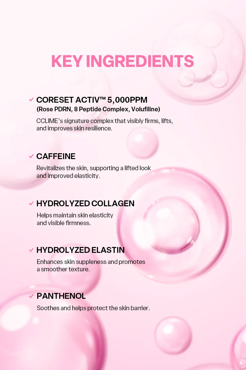 CCLIME CoreSet V-Lift & Revive Mask