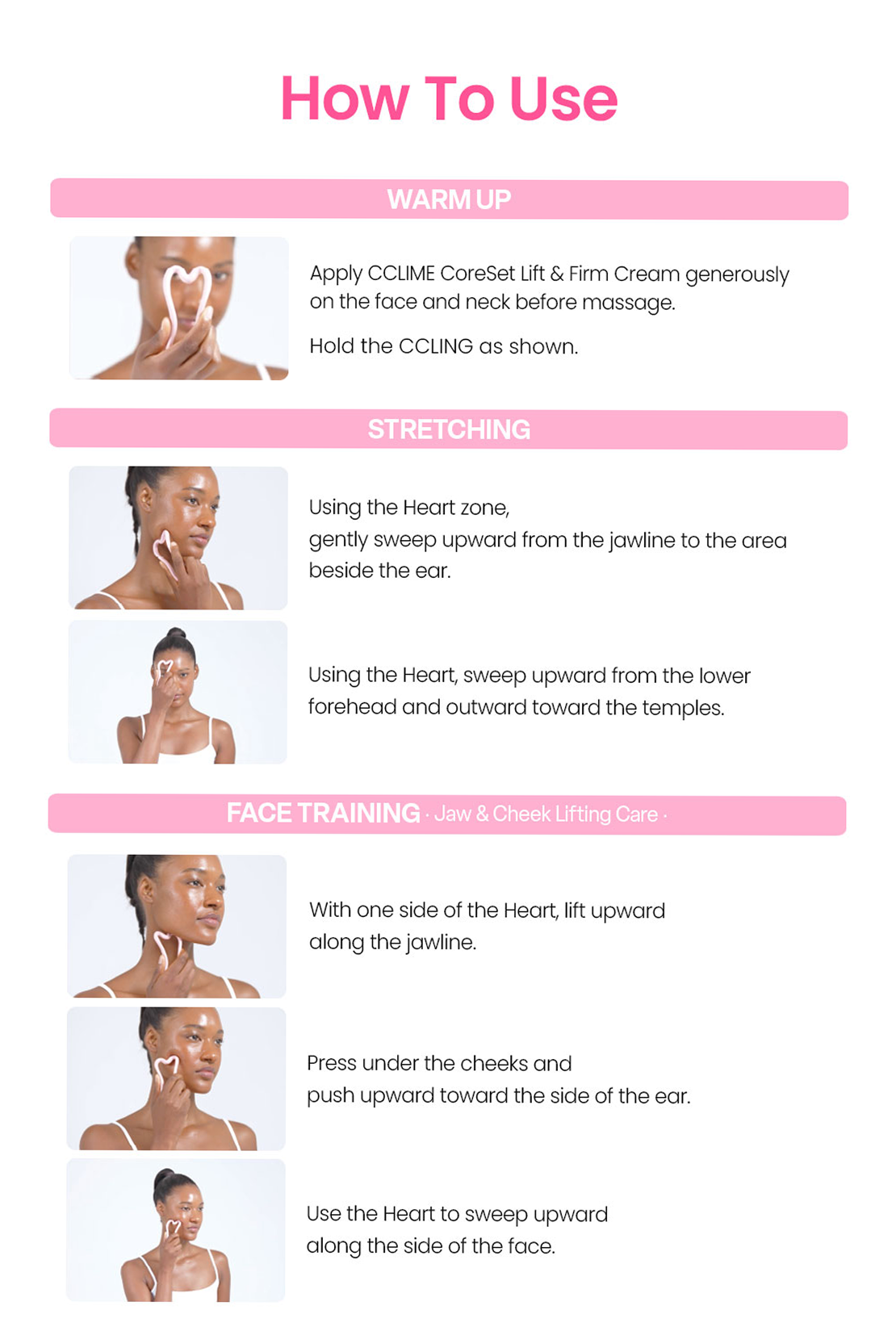 CCLIME Face CoreSet 3 Step Kit